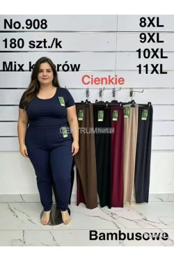 Spodnie damskie (8XL-11XL) 908