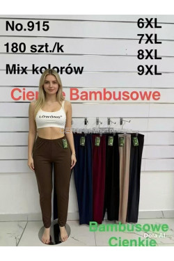 Spodnie damskie (6XL-9XL) 915