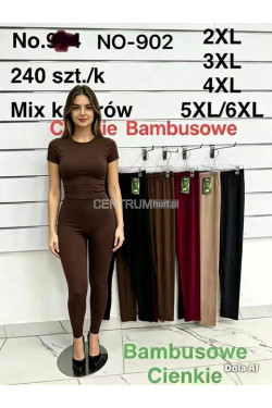 Spodnie damskie (2XL-6XL) 902