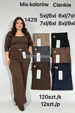 Spodnie damskie (5XL-9XL) 1429