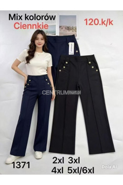 Spodnie damskie (2XL-6XL) 1371