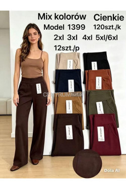 Spodnie damskie (2XL-6XL) 1399