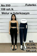 Spodnie damskie welur (2XL-6XL) 1
