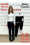 Spodnie damskie welur (2XL-6XL) 1