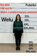 Spodnie damskie welur (2XL-6XL) 1
