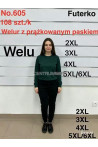 Spodnie damskie welur (2XL-6XL) 1