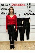 Spodnie damskie ocieplane (2XL-6XL) 1
