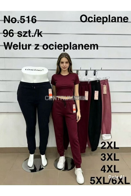 Spodnie damskie ocieplane (2XL-6XL) 1