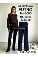 Spodnie damskie ocieplane (2XL-6XL) 1