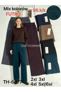 Spodnie damskie ocieplane (2XL-6XL) 1