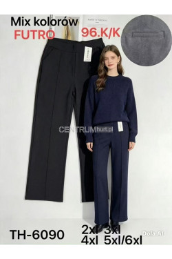 Spodnie damskie ocieplane (2XL-6XL) TH-6090
