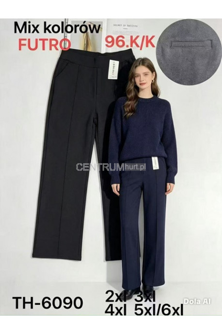 Spodnie damskie ocieplane (2XL-6XL) 1