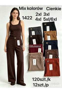 Spodnie damskie (2XL-6XL) 1422