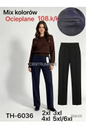 Spodnie damskie ocieplane (2XL-6XL) 1