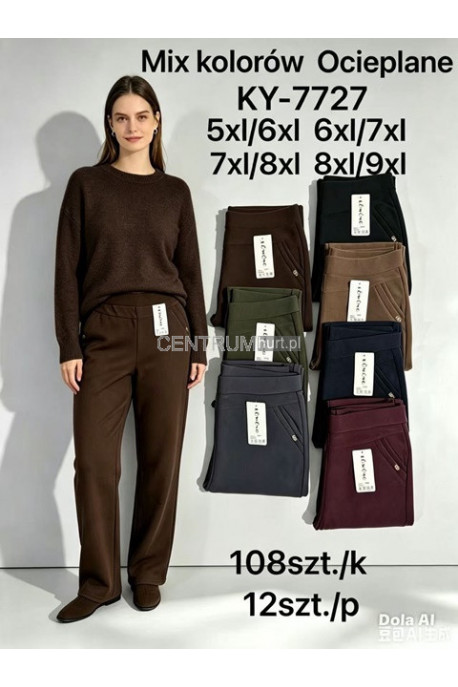 Spodnie damskie ocieplane (5XL-9XL) 1