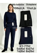 Spodnie damskie ocieplane (5XL-9XL) 1