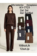 Spodnie damskie ocieplane (2XL-6XL) 1
