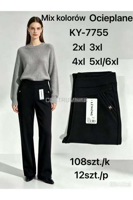 Spodnie damskie ocieplane (2XL-6XL) 1