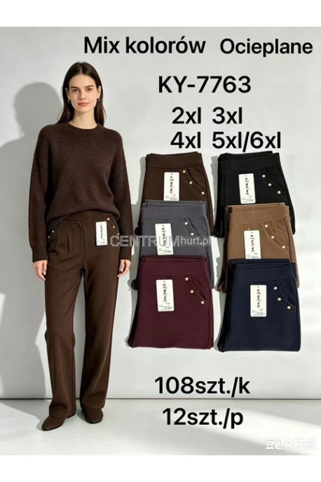 Spodnie damskie ocieplane (2XL-6XL) 1