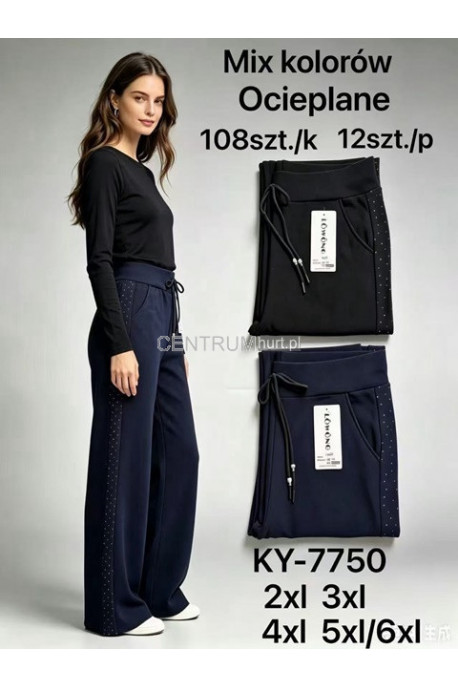 Spodnie damskie ocieplane (2XL-6XL) 1