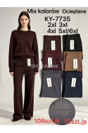 Spodnie damskie ocieplane (2XL-6XL) 1