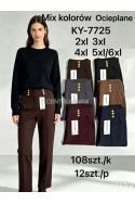 Spodnie damskie ocieplane (2XL-6XL) 1