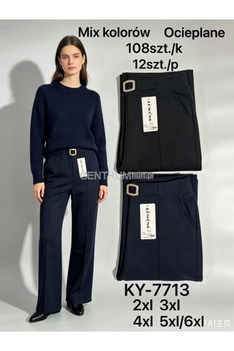 Spodnie damskie ocieplane (2XL-6XL) 1