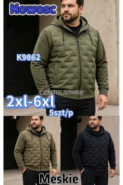 Kurtka męska zimowa (2XL-6XL) K9862