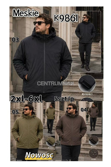 Kurtka męska zimowa (M-3XL) 7
