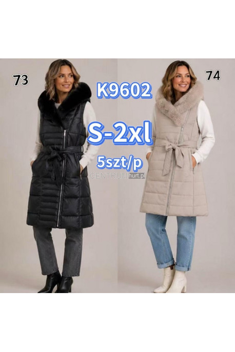 Kurtka kamizelka damska zimowa (S-2XL) 1