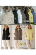 Kurtka kamizelka damska zimowa (3XL-7XL) 1