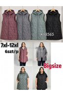 Kurtka kamizelka damska zimowa (3XL-7XL) 1