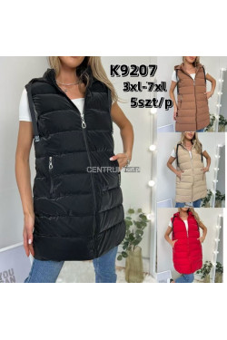Kurtka kamizelka damska zimowa (3XL-7XL) K9207