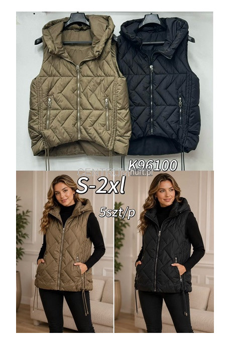 Kurtka kamizelka damska zimowa (S-2XL) 1