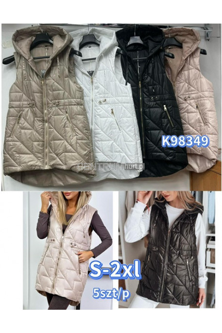 Kurtka kamizelka damska zimowa (S-2XL) 1