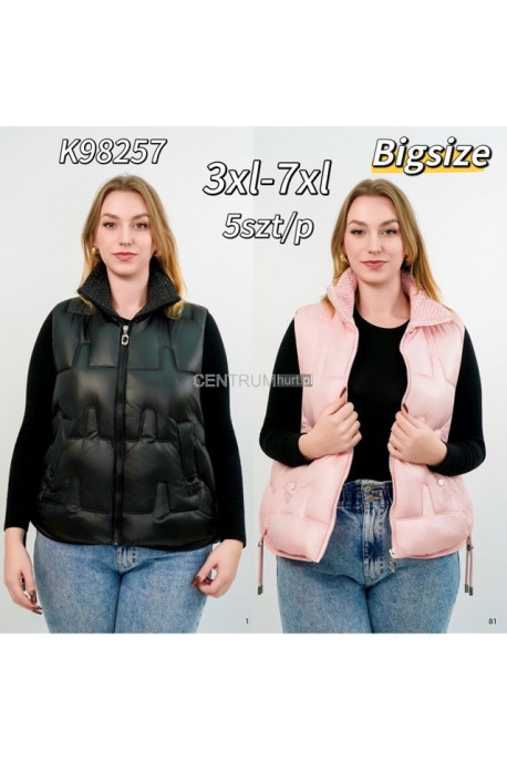 Kurtka kamizelka damska zimowa (S-2XL) 1
