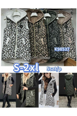 Kurtka kamizelka damska zimowa (S-2XL) K98537