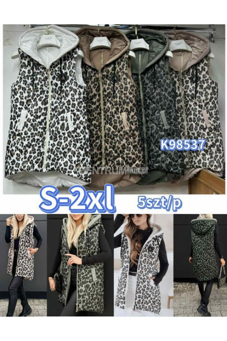 Kurtka kamizelka damska zimowa (S-2XL) 1