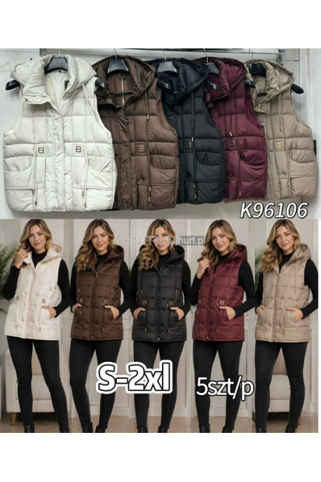 Kurtka kamizelka damska zimowa (S-2XL) 1