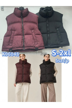 Kurtka kamizelka damska zimowa (S-2XL) K96048