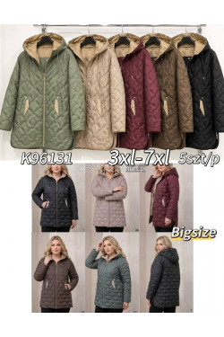 Kurtka damska zimowa (3XL-7XL) K96131-1