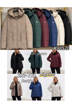 Kurtka damska zimowa (3XL-7XL) K98520-27