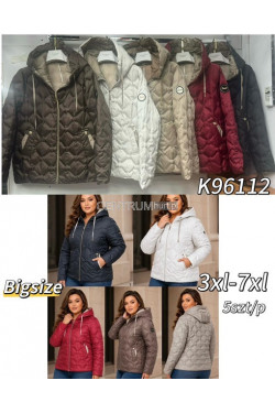 Kurtka damska zimowa (3XL-7XL) K96112