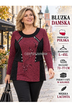 Bluzka damska Polska (L-4XL) 6502