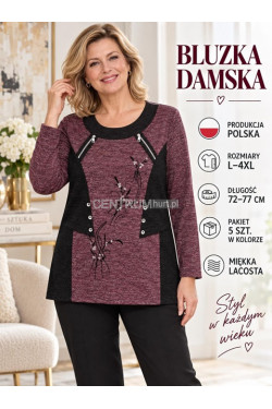 Bluzka damska Polska (L-4XL) 6505