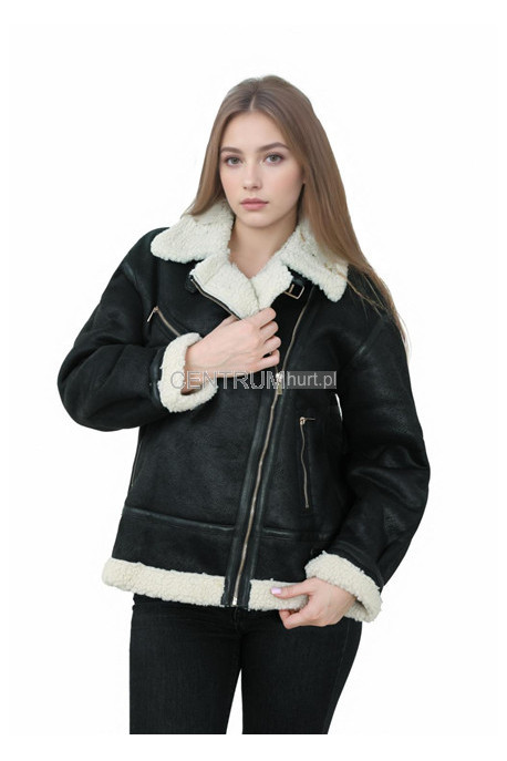 Kurtka skórzana damska zimowa (S-XL) 47