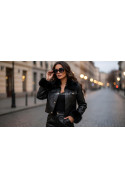 Kurtka skórzana damska zimowa (S-XL) 47