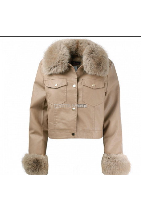 Kurtka skórzana damska zimowa (S-XL) 47
