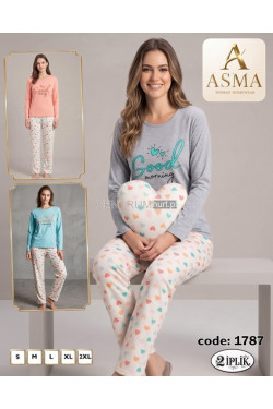 Piżama damska ocieplana (S-2XL) 1787