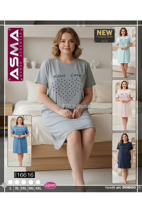 Koszula nocna damska (L-4XL) 1